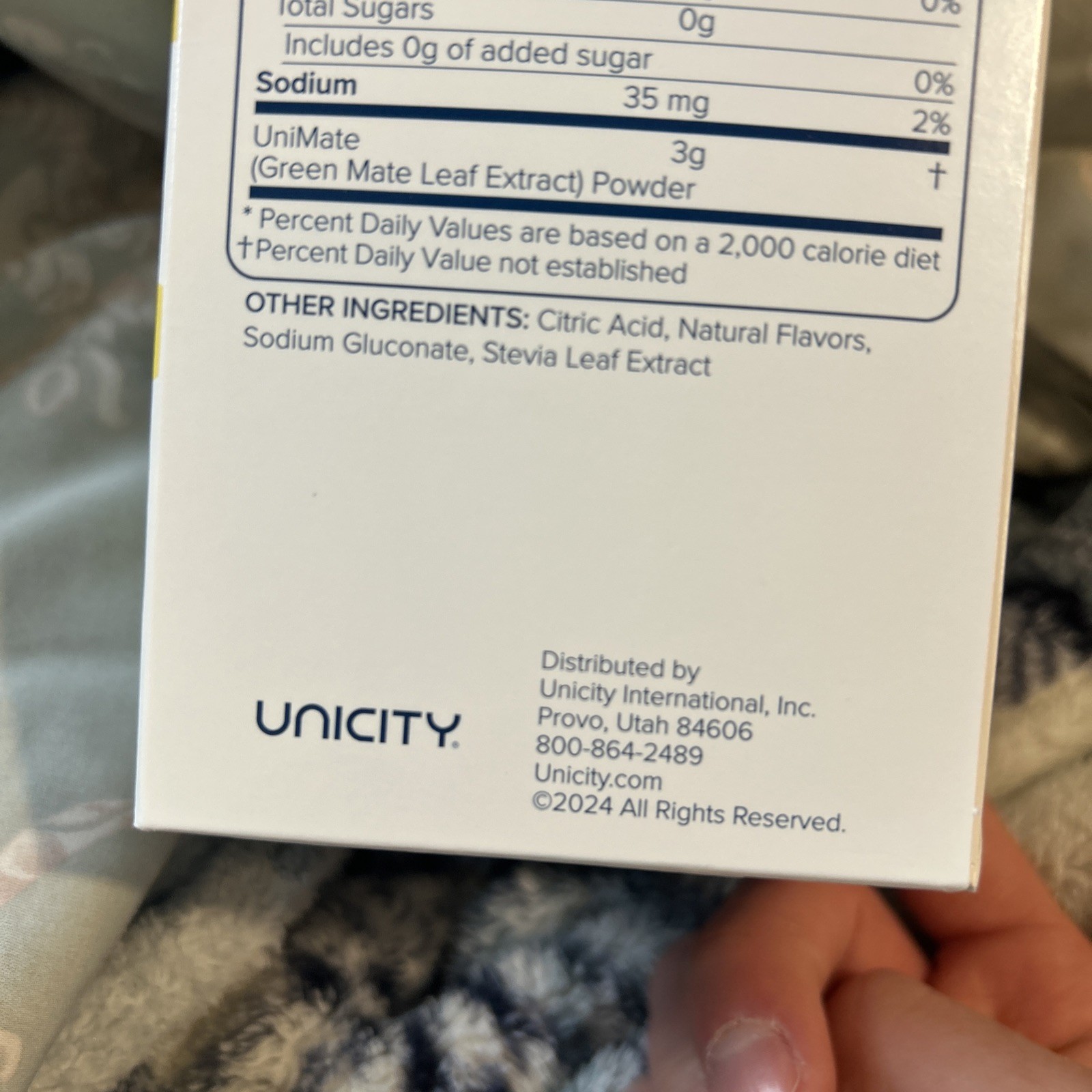 Unicity Unimate LEMON YERBA MATE 30 Stick Packs/Sachets Exp 5/2027 NEW/SEALED!