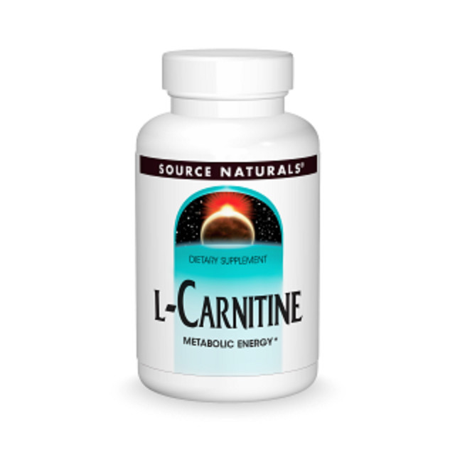 Source Naturals L-Carnitine 500 mg 60 Caps