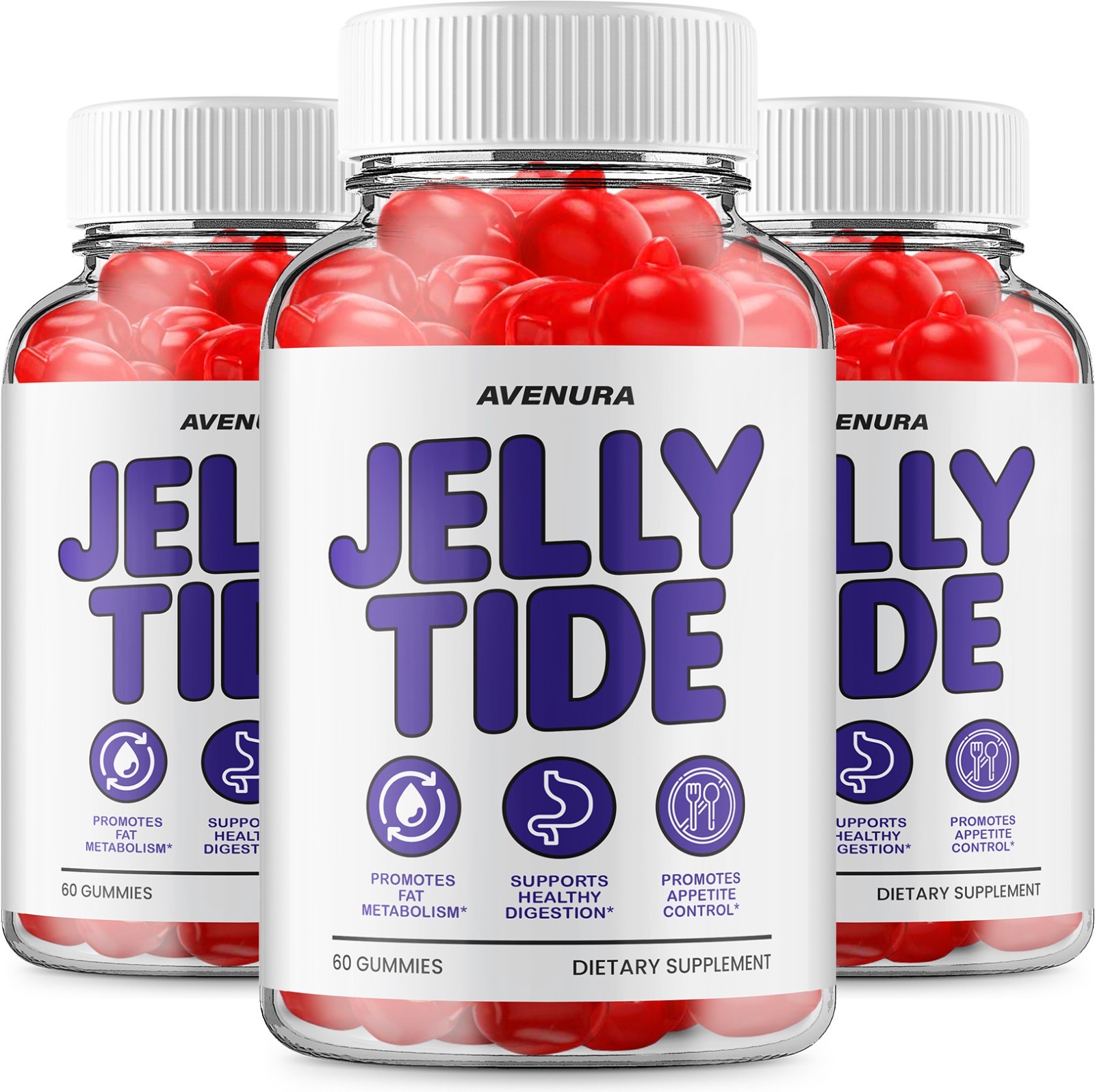 (3 Pack) Jelly Tide ACV Gummy – Jellytide Natural Ingredients for lifestyle