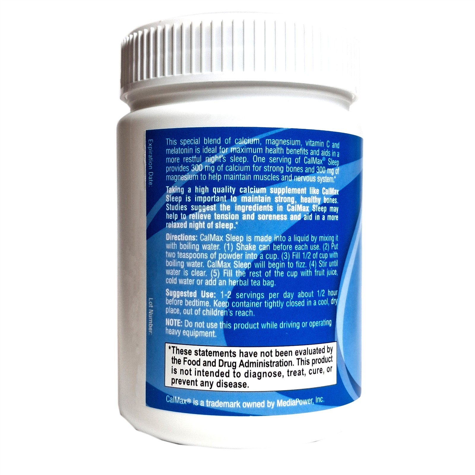Dr. Newton’s Naturals CalMax Sleep Calcium Magnesium Vitamin C Melatonin Mix