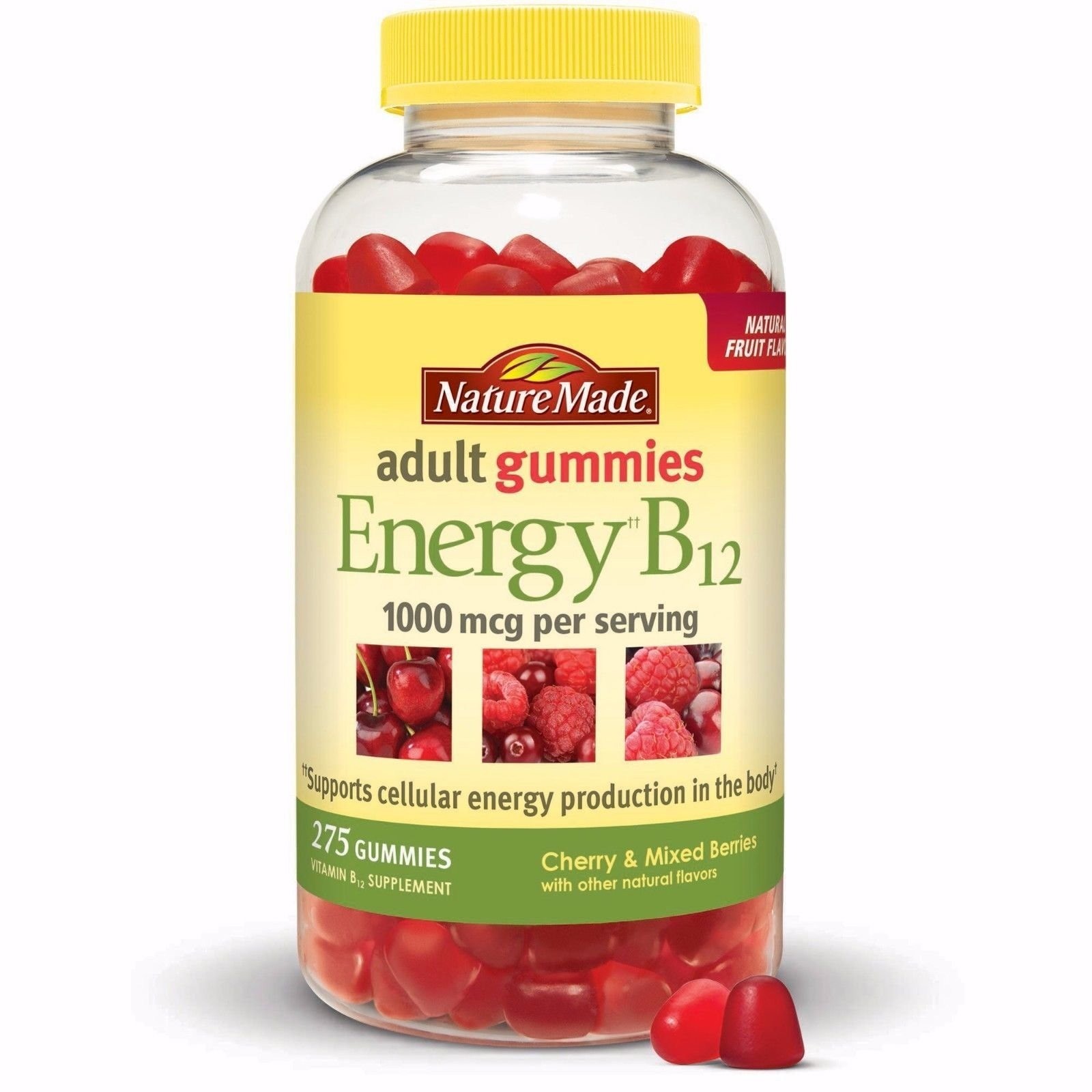 Nature Made Vitamin B12 Gummies 1000 mcg – Energy Metabolism Support