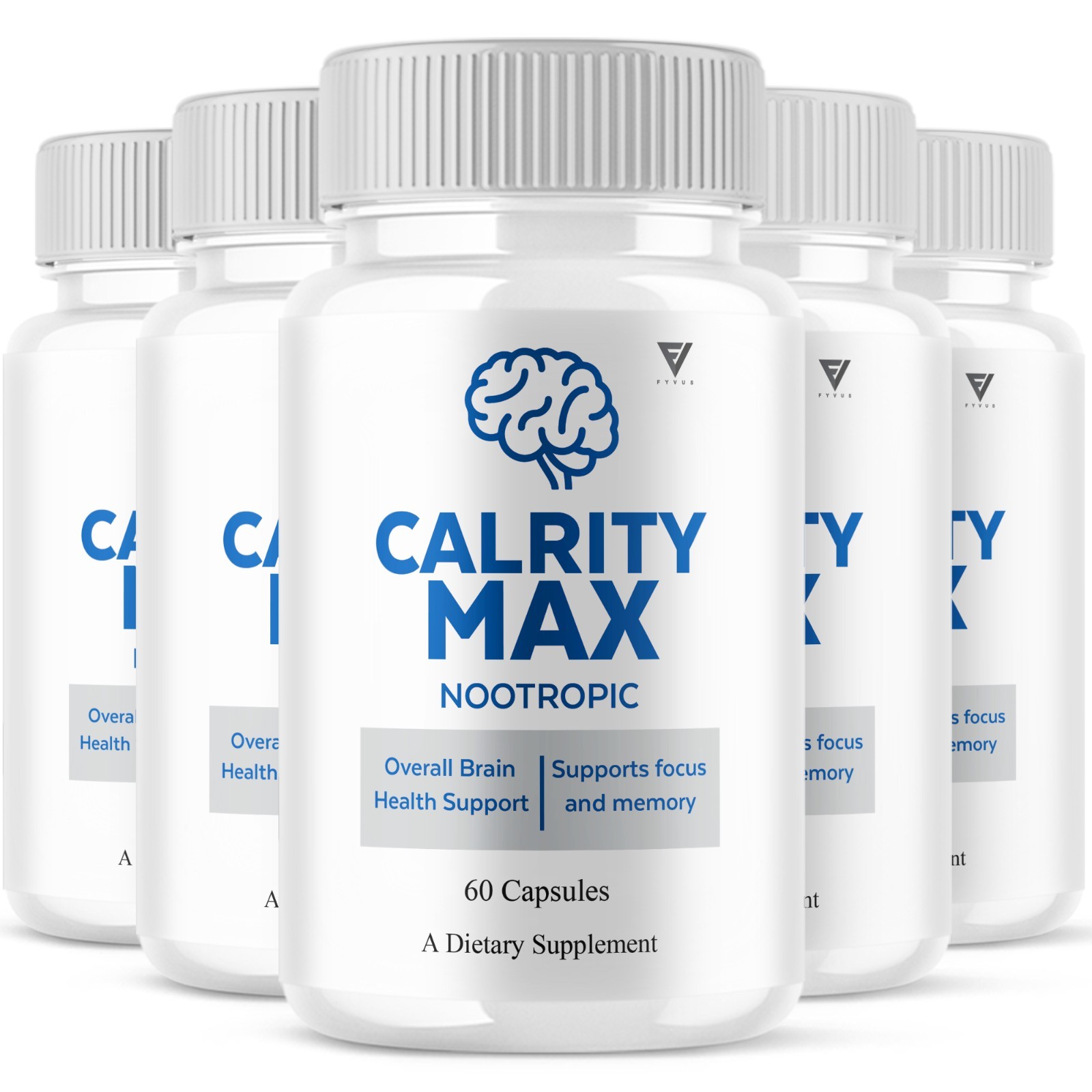 (5 Pack) Clarity Max Capsules, ClarityMax Memory & Focus Support (300 Capsules)