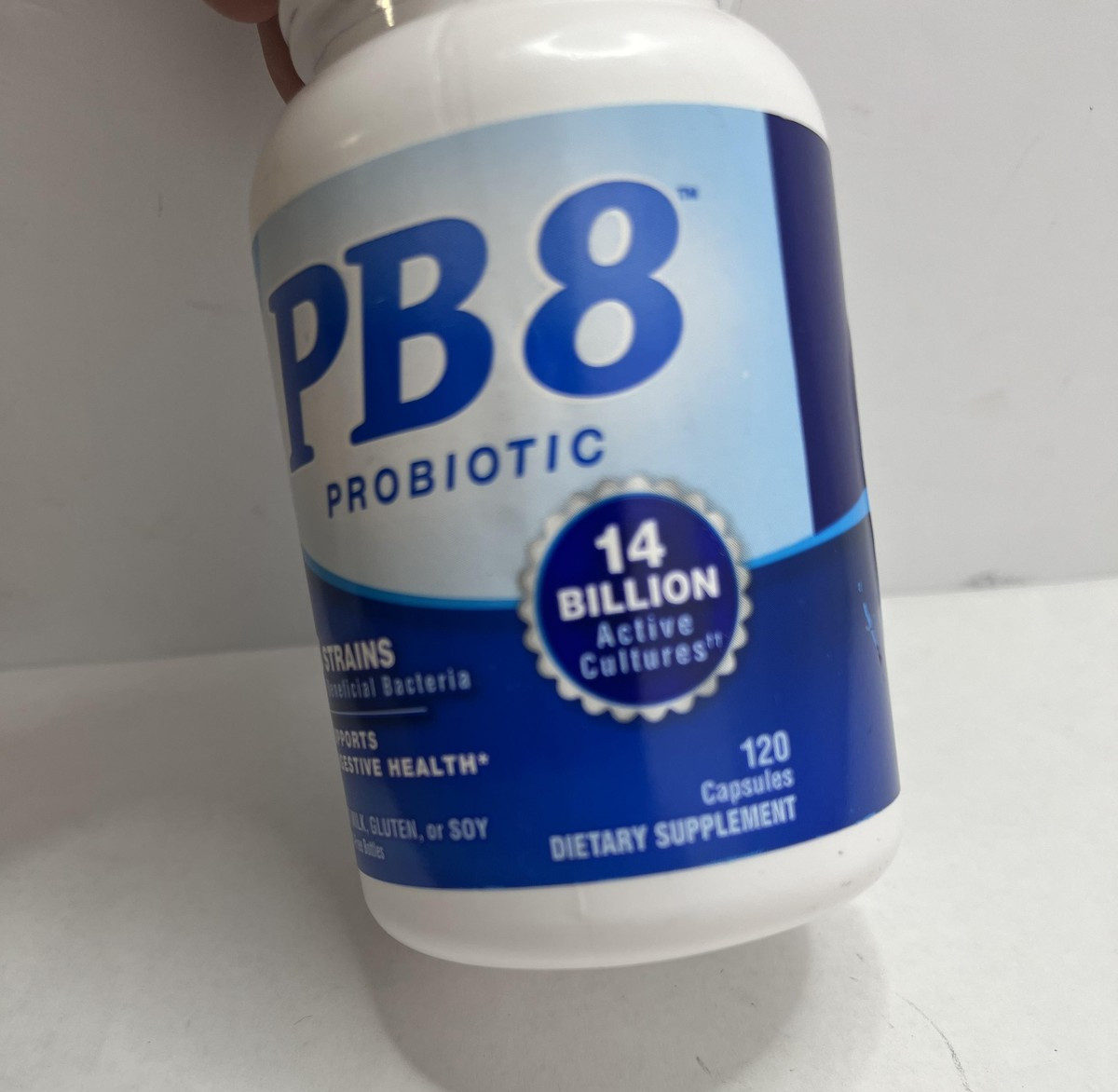 PB8 Probiotic 120 Capsules 14 Billion CFU Digestive Health Exp 06/27