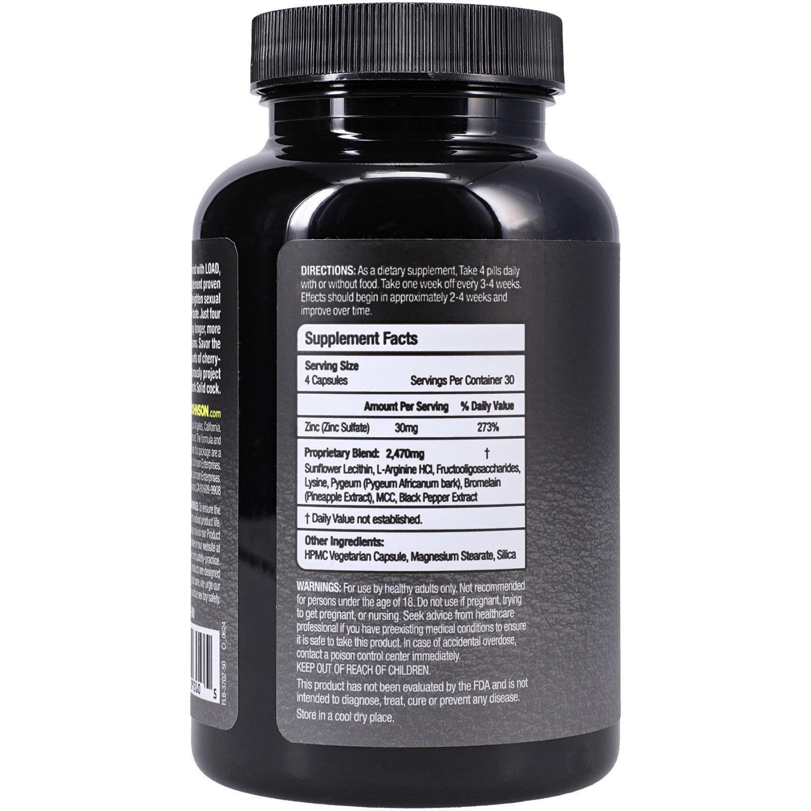 Increase Sperm Volume, Load. Natural Male Fertility Supplement, Sperm Count 120