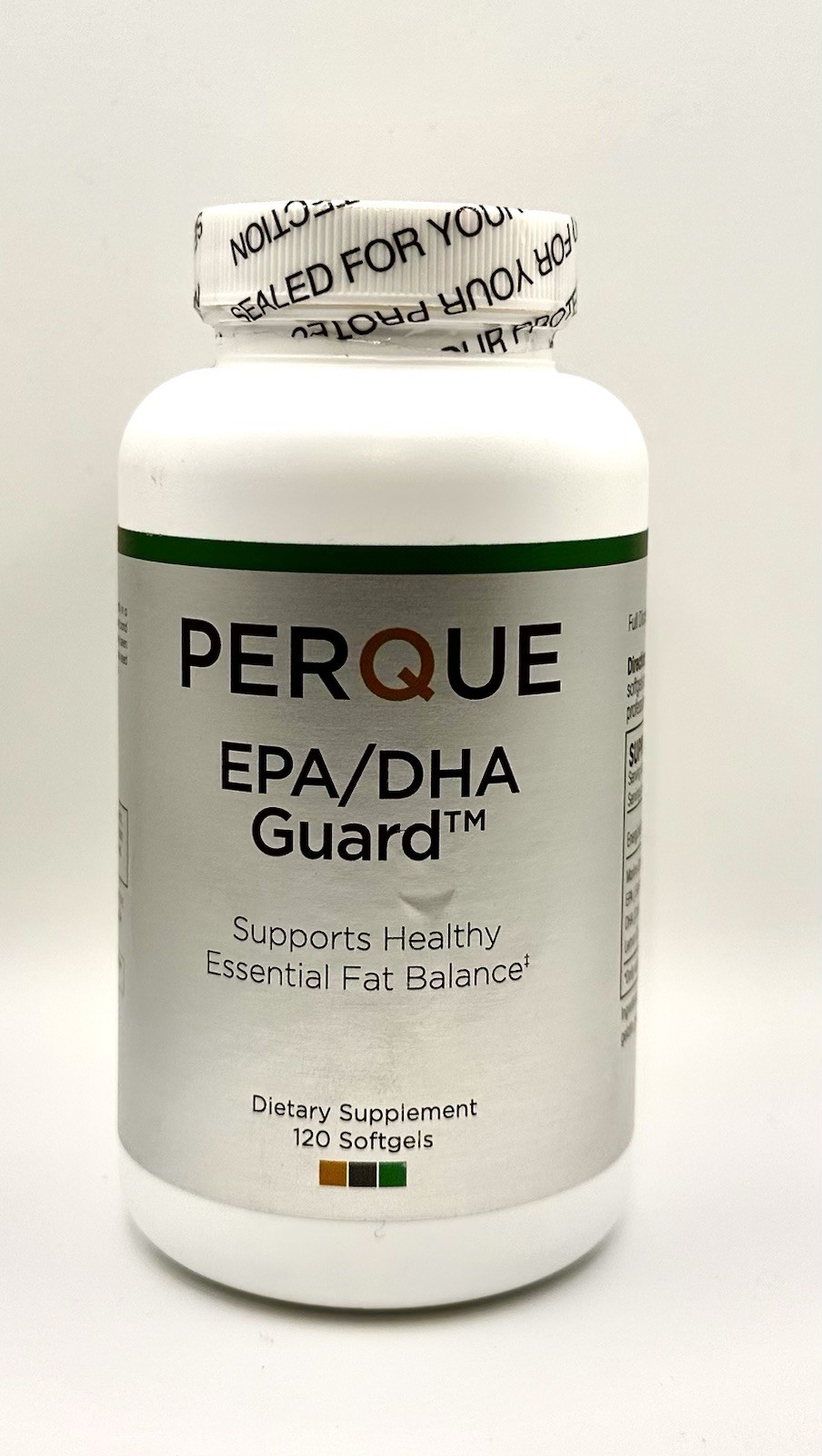 BEST OFFER Perque EPA/DHA Guard Essential Fat Balance 120 softgels exp: 04/2028