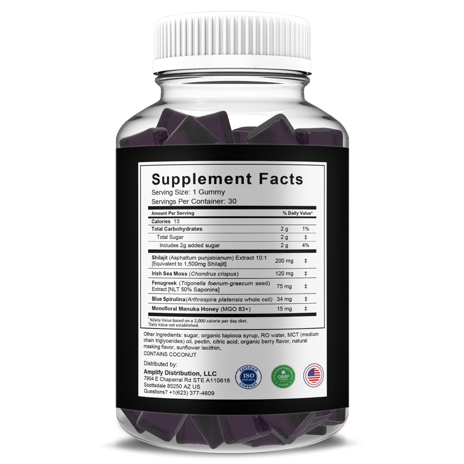 (3 Pack) Maverick Maximum Performance Supplement Maverix Gummy (3 Month Supply)