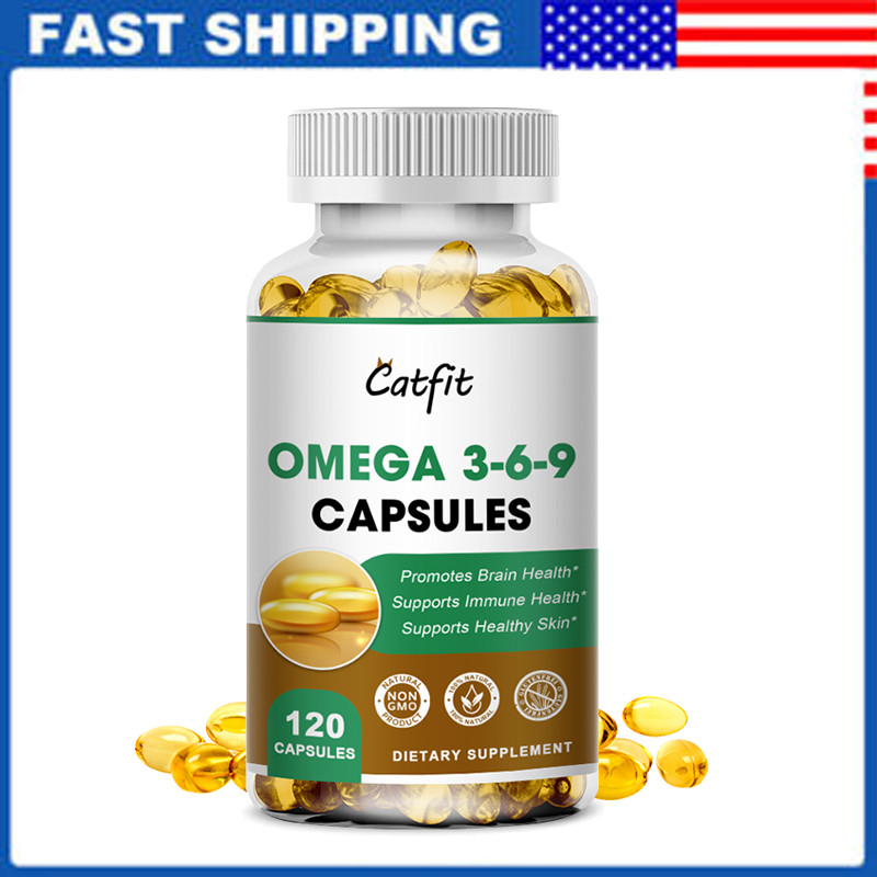 Omega 3-6-9 Vegan & Vegetarian Omega Formula Essential Fatty Acid Complex