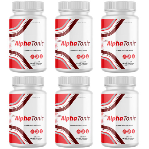 (6 Bottles) The Alpha Tonic – Male Performance Dietary Supplement 60 Tablets