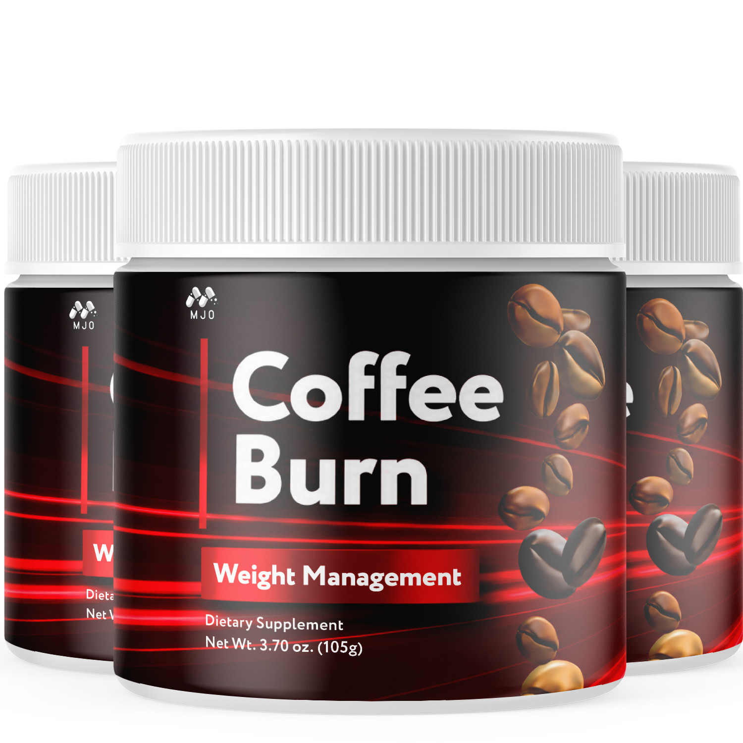 (3 Pack) Coffee Burn Powder Advanced Weight Management CoffeeBurn 90 Servings