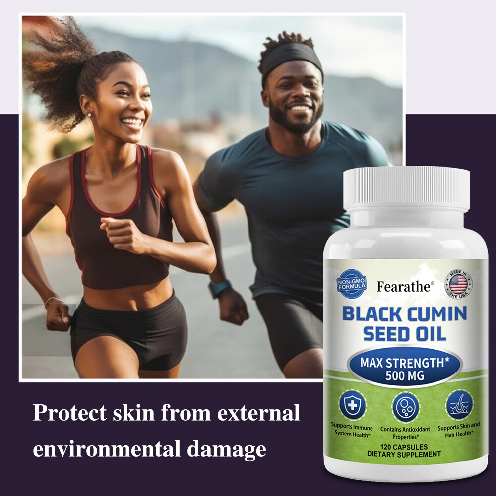 Cold-Pressed Black Cumin Seed Oil – Supplement for Skin & Hair Health