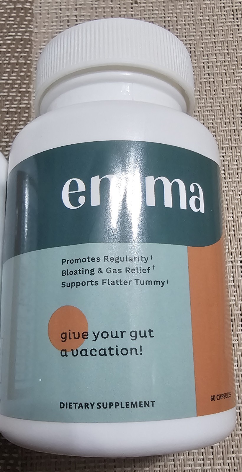 Emma Gut Health Supplement 3-pack 60 Capsules New Sealed