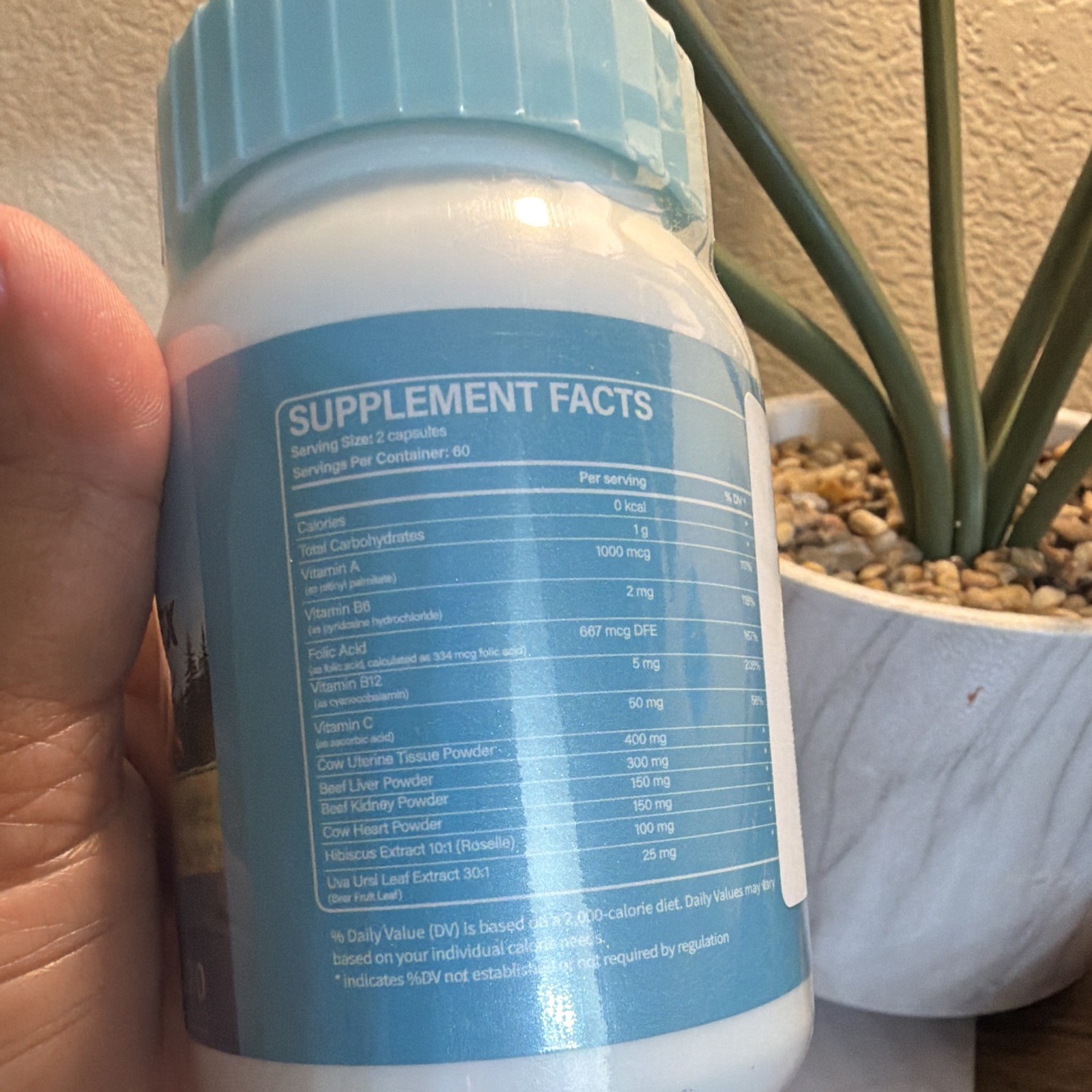 VCCVBB Grass-Fed Beef Organ Complex Capsules, No Fillers, Hormone Free