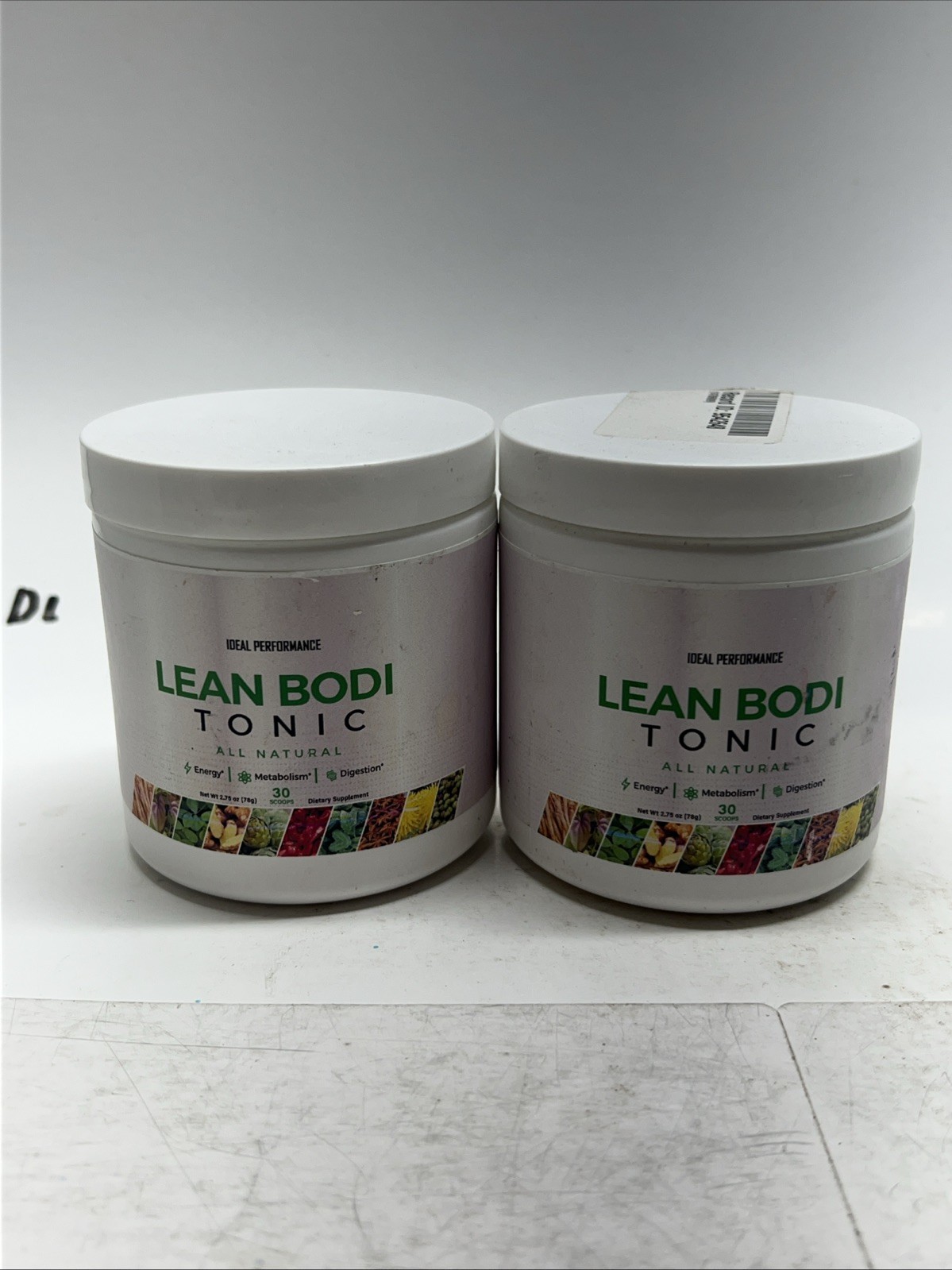 Lot Of 2 Ideal Performance Lean Bodi Tonic 2.75oz All Natural Exp 10/2026