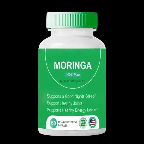 Tarmya’s Pure Moringa Powder Capsules – Natural Green Antioxidant
