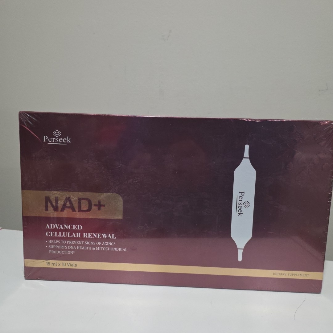 Perseek NAD+ Advanced Cellular Renewal Supplement 15ml x 10 Vials Adult