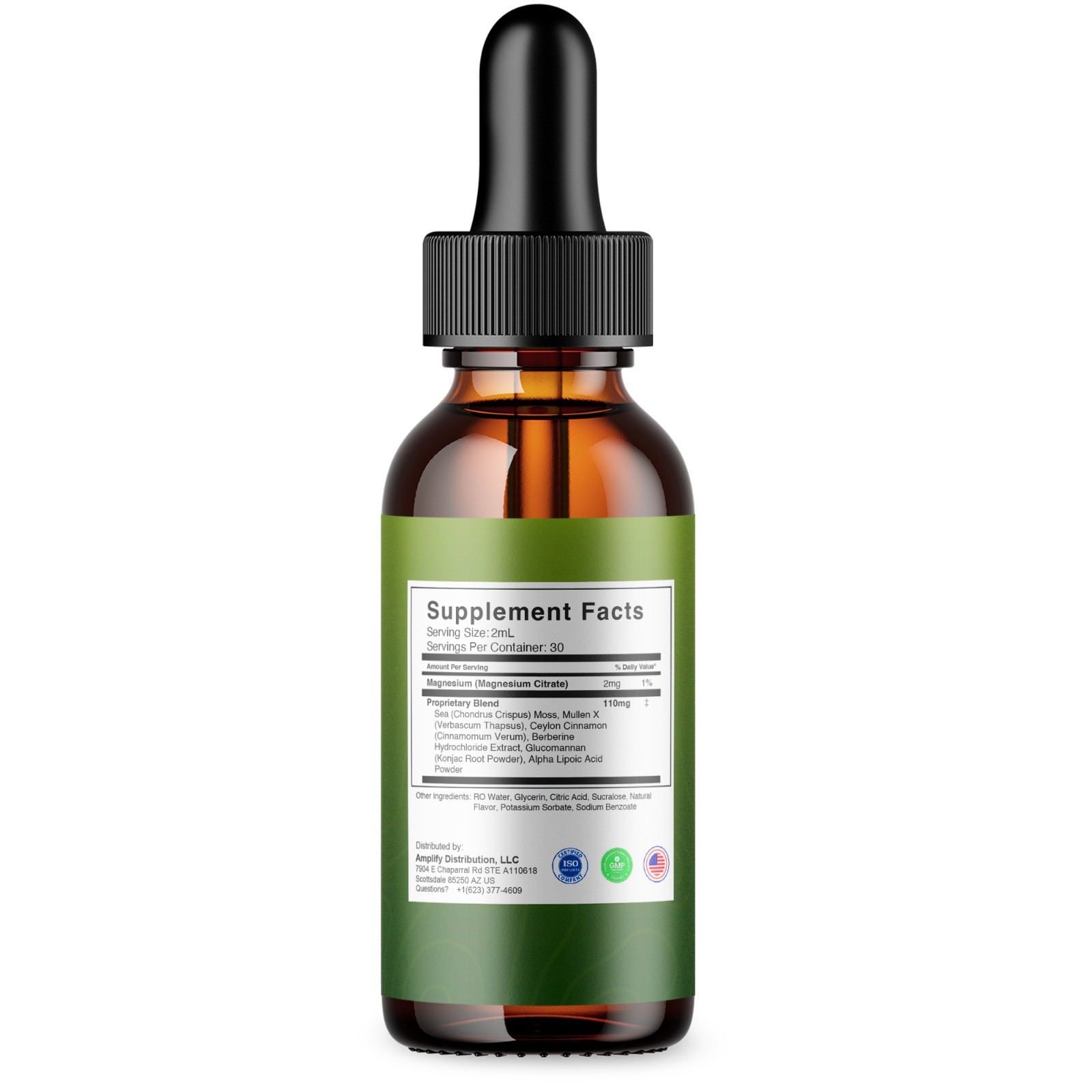 (5 Pack) EchoZen Drops, EchoZen Tinnitus Support Liquid Supplement (10oz)