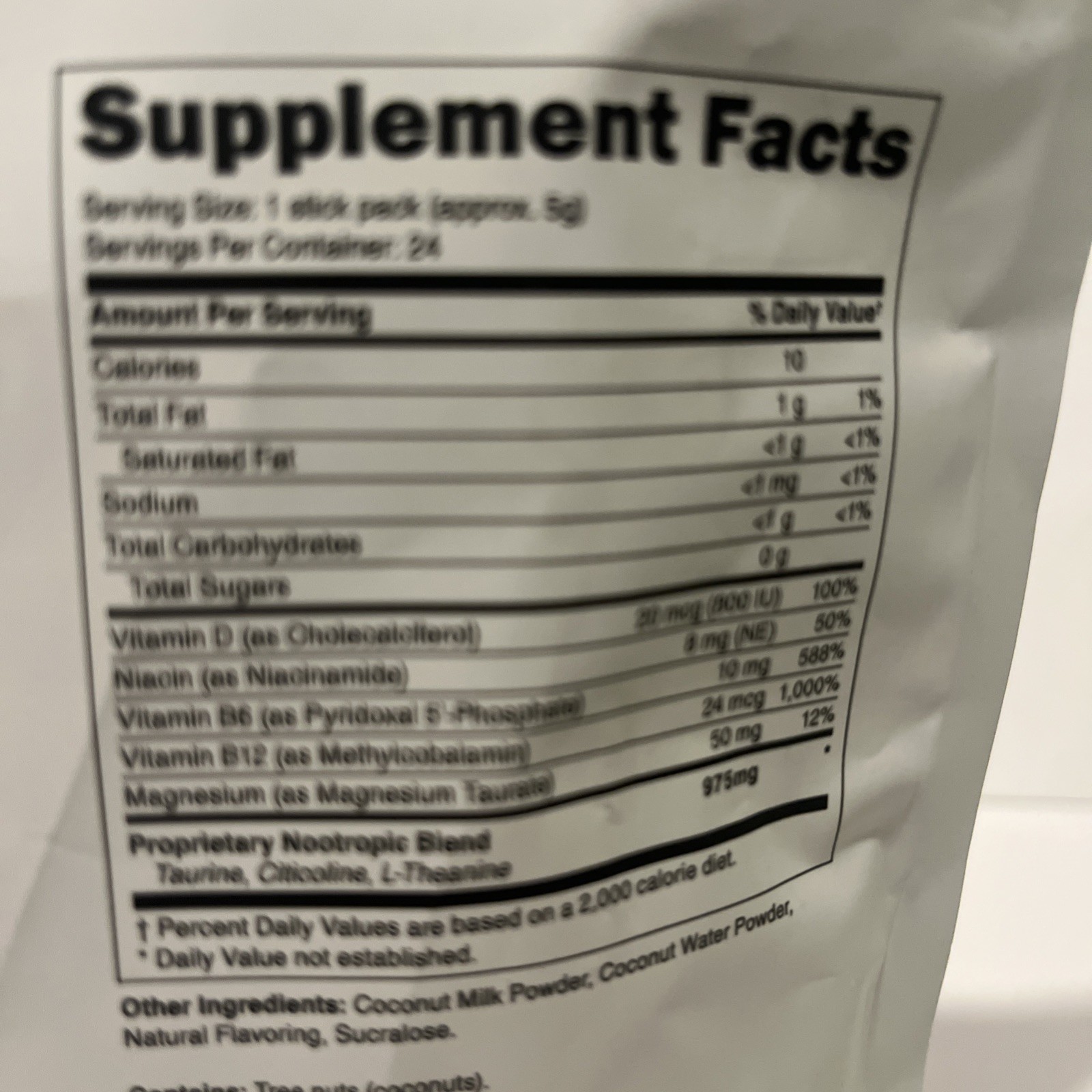 Kreva Creamy Mocha Coffee Enhancer with Nootropics & Vitamins Variety Pack 24pk