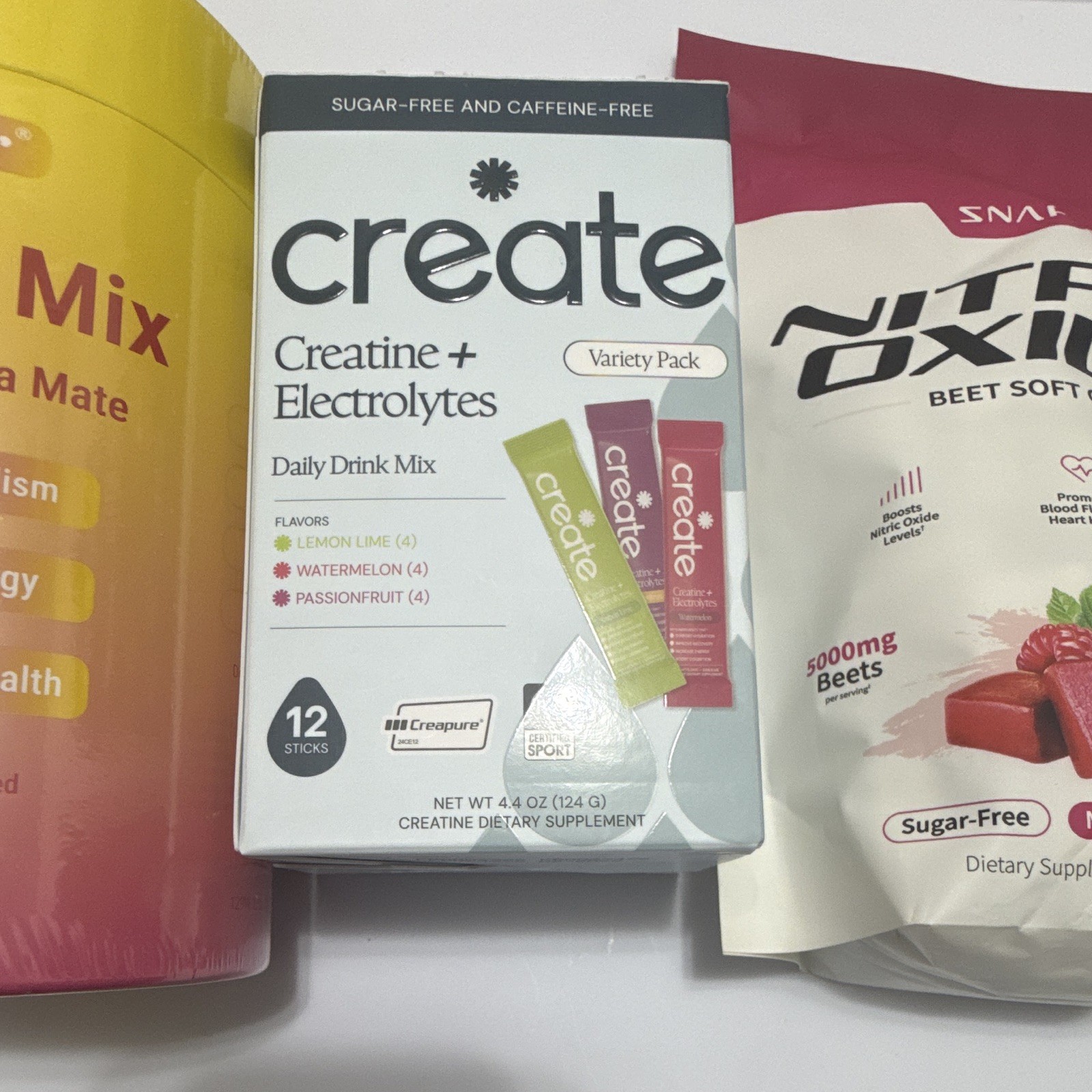Performance Energy Bundle Create Creatine Electrolytes Nitric Oxide Cutting Mix