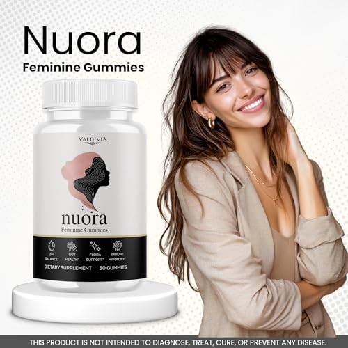 Valdivia Feminine Balance 30 Gummies Daily Wellness Supplement Made in USA
