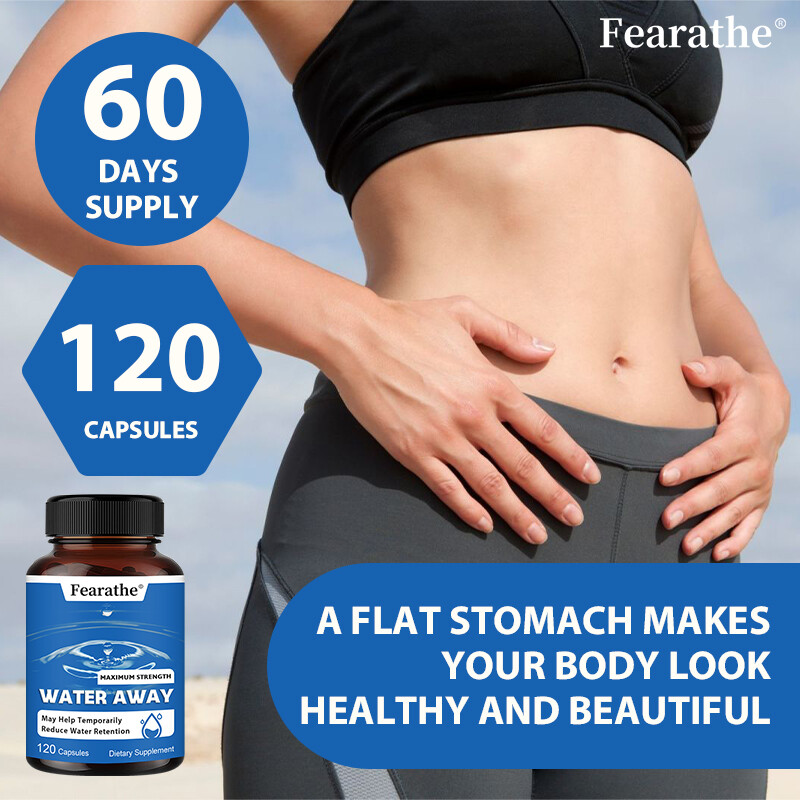 Water Away Supplement for Fast Bloating & Swelling Relief Natural Diuretic Caps