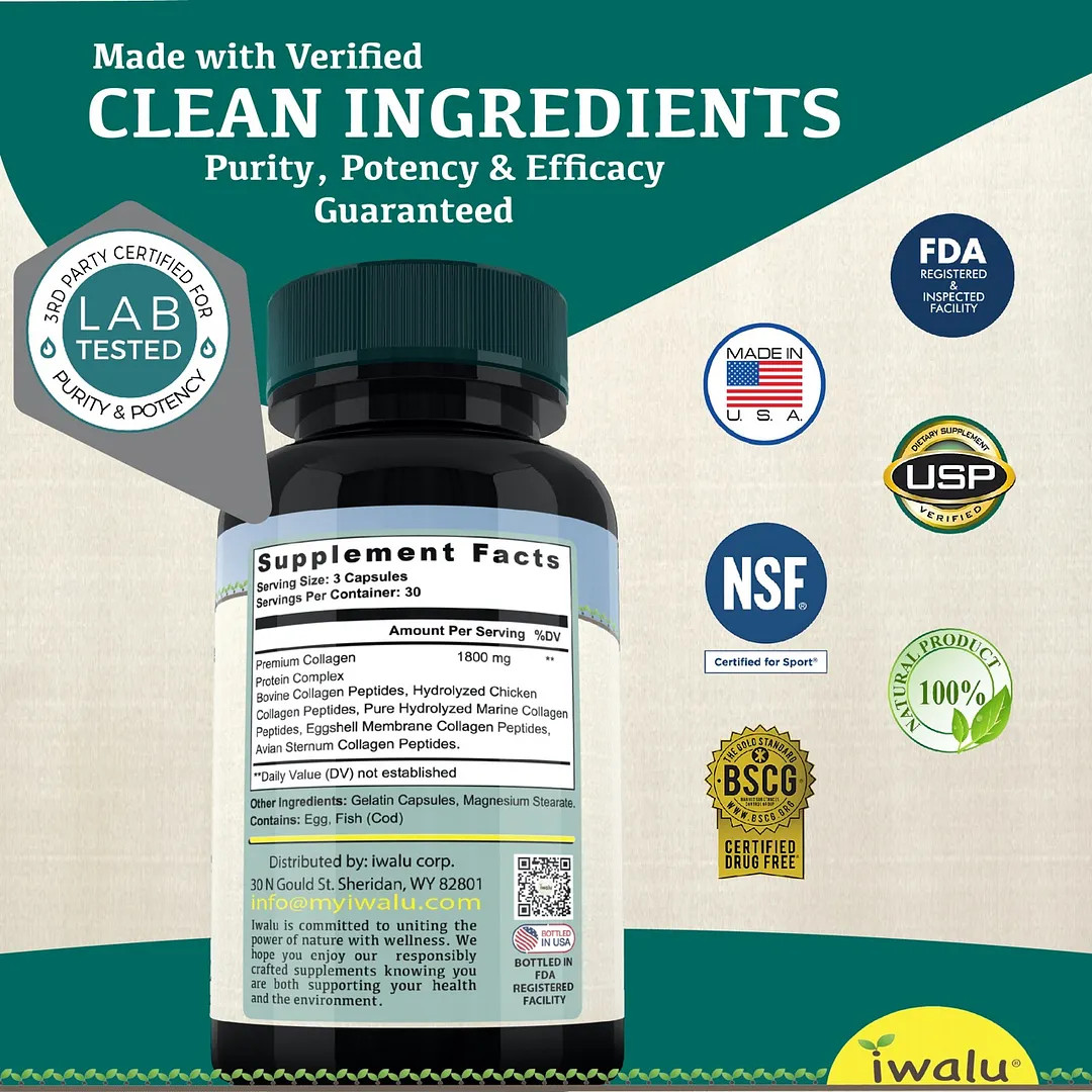 Best Vitamin Supplement For Hair Skin And Nails | FREE SHIP