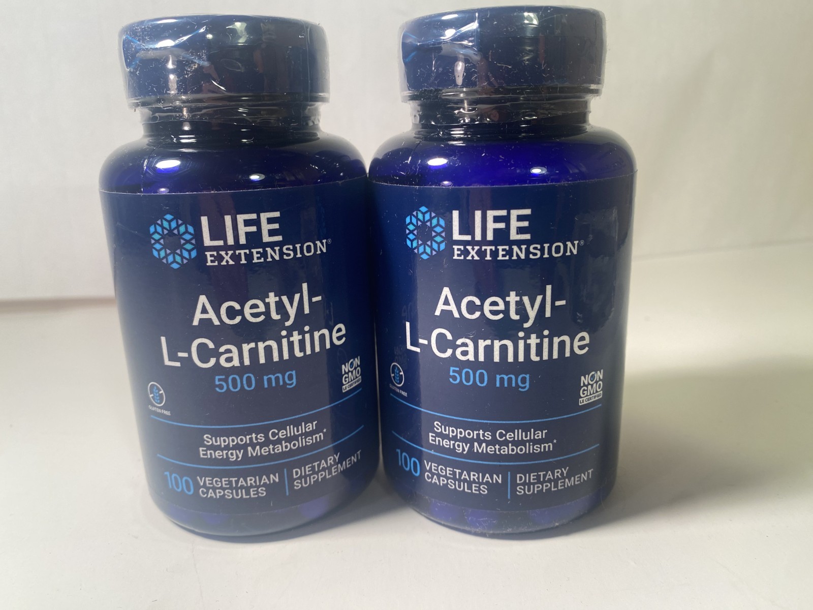 Life Extension ACETYL L CARNITINE 500 MG 100 Veg Caps EXP 06-26
