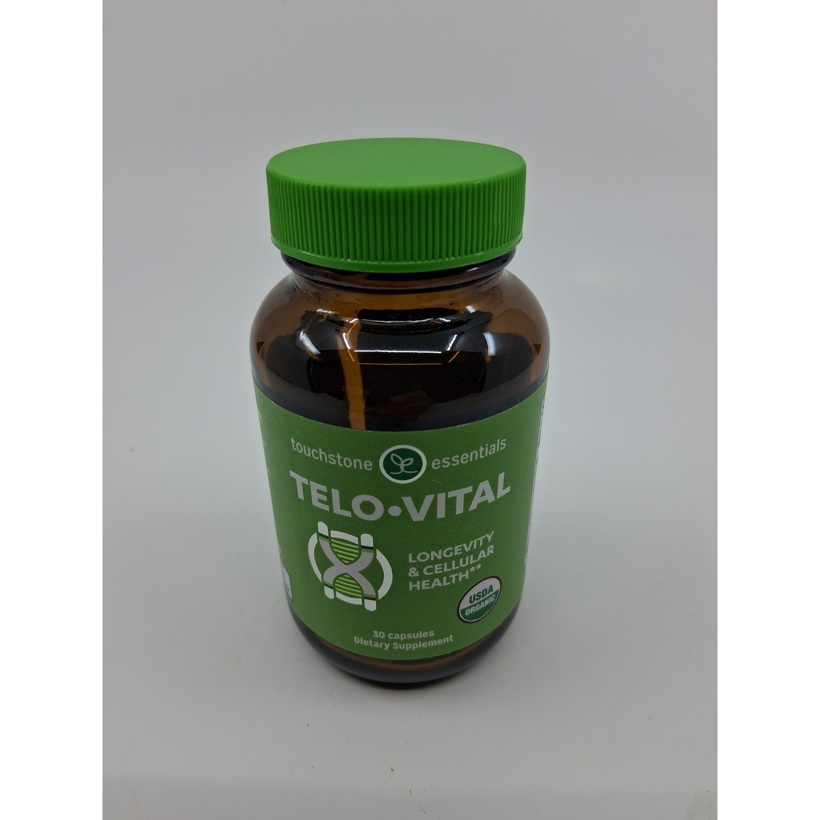 Touchstone Essentials Telo-Vital Longevity & Health 30 capsules Open EXP 2/2028