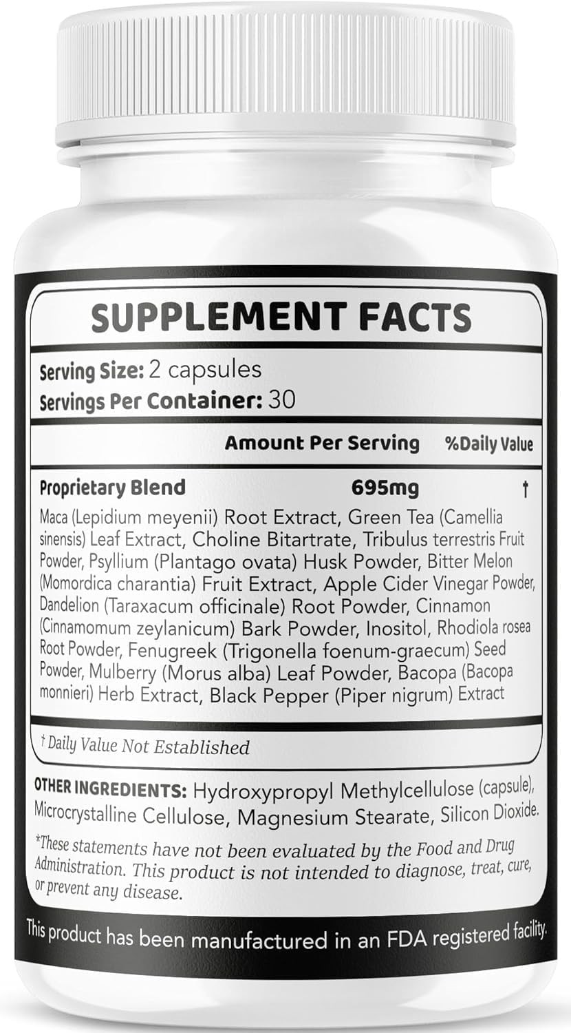 Valdivia NeuroPure 180 Capsules 3 Pack Nerve Support Supplement Made in USA