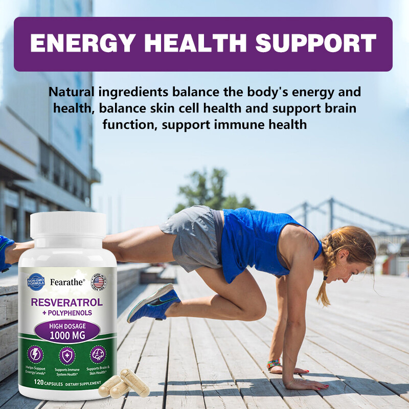 Resveratrol with Polyphenols – Trans Resveratrol Antioxidant for Heart Health