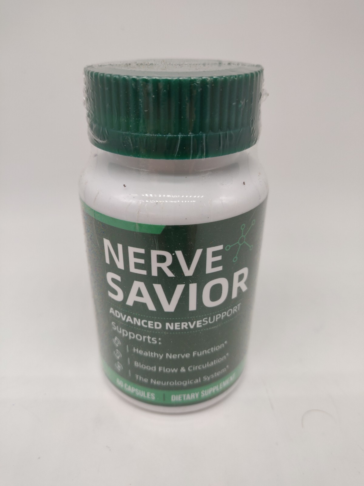 Nerve Savior Health Supplement 60 Capsules Genuine Nerve Savior Exp 08/2026