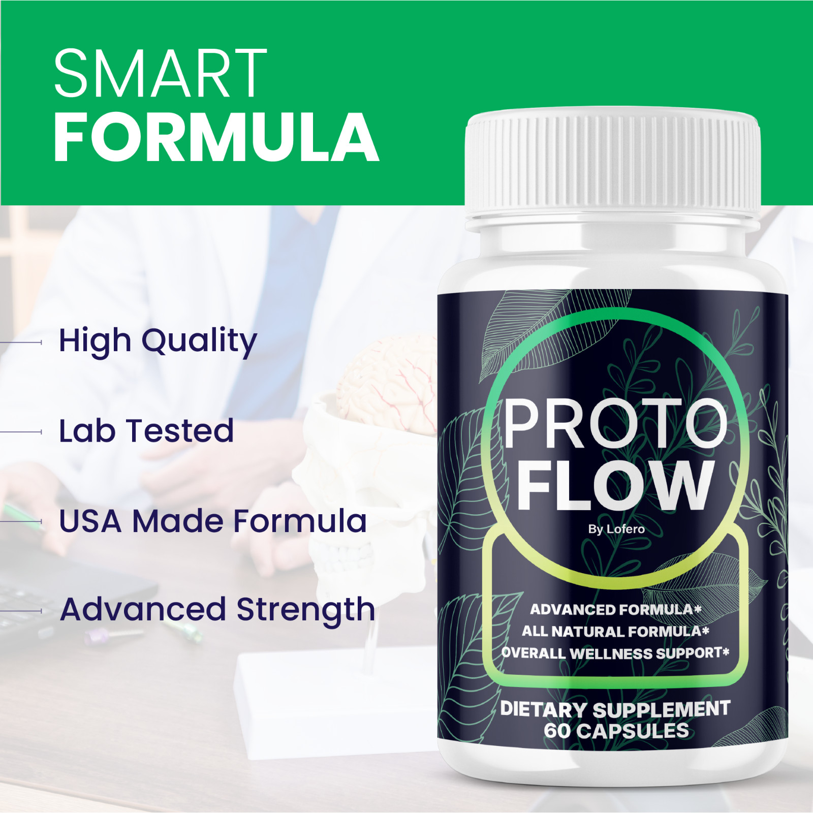 ProtoFlow Prostate Capsules Proto Flow Health Formula Supplement Reviews (60 ct)