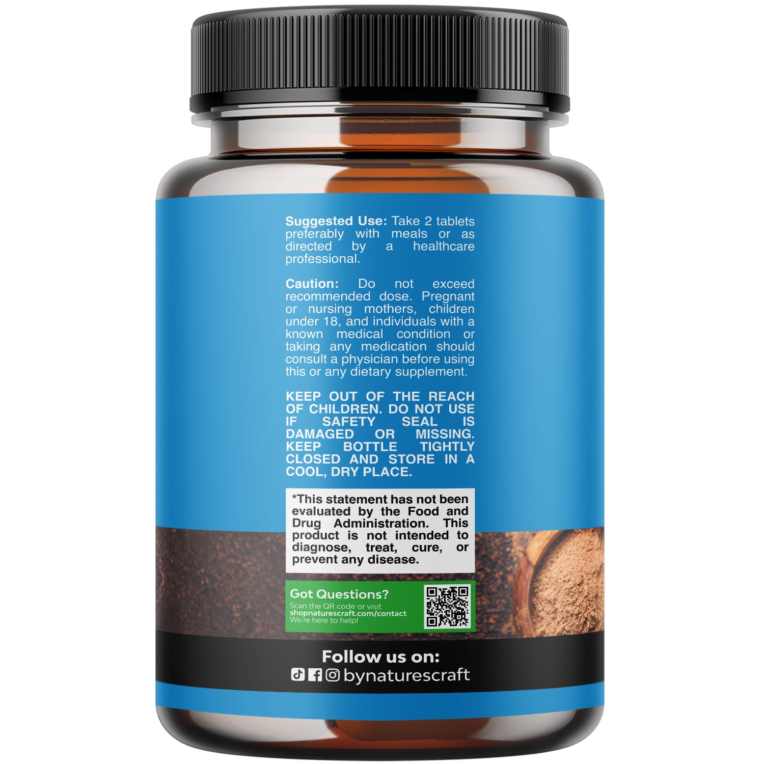 Organic Ceylon Cinnamon Tablets 1000mg Per Serving Memory Supplement Non GMO