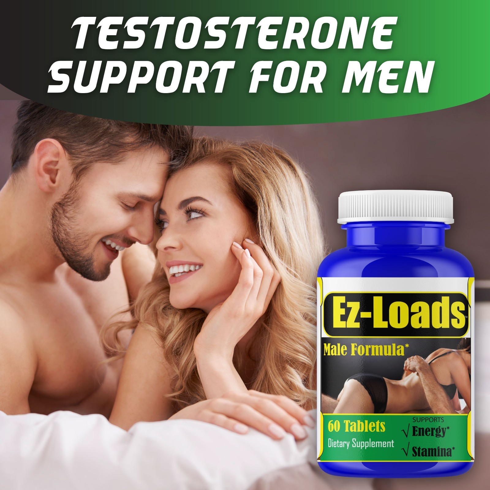 Male Enhancing 60 Capsules, LIBIDO, Maximum Strength, Extra Performance & Drive