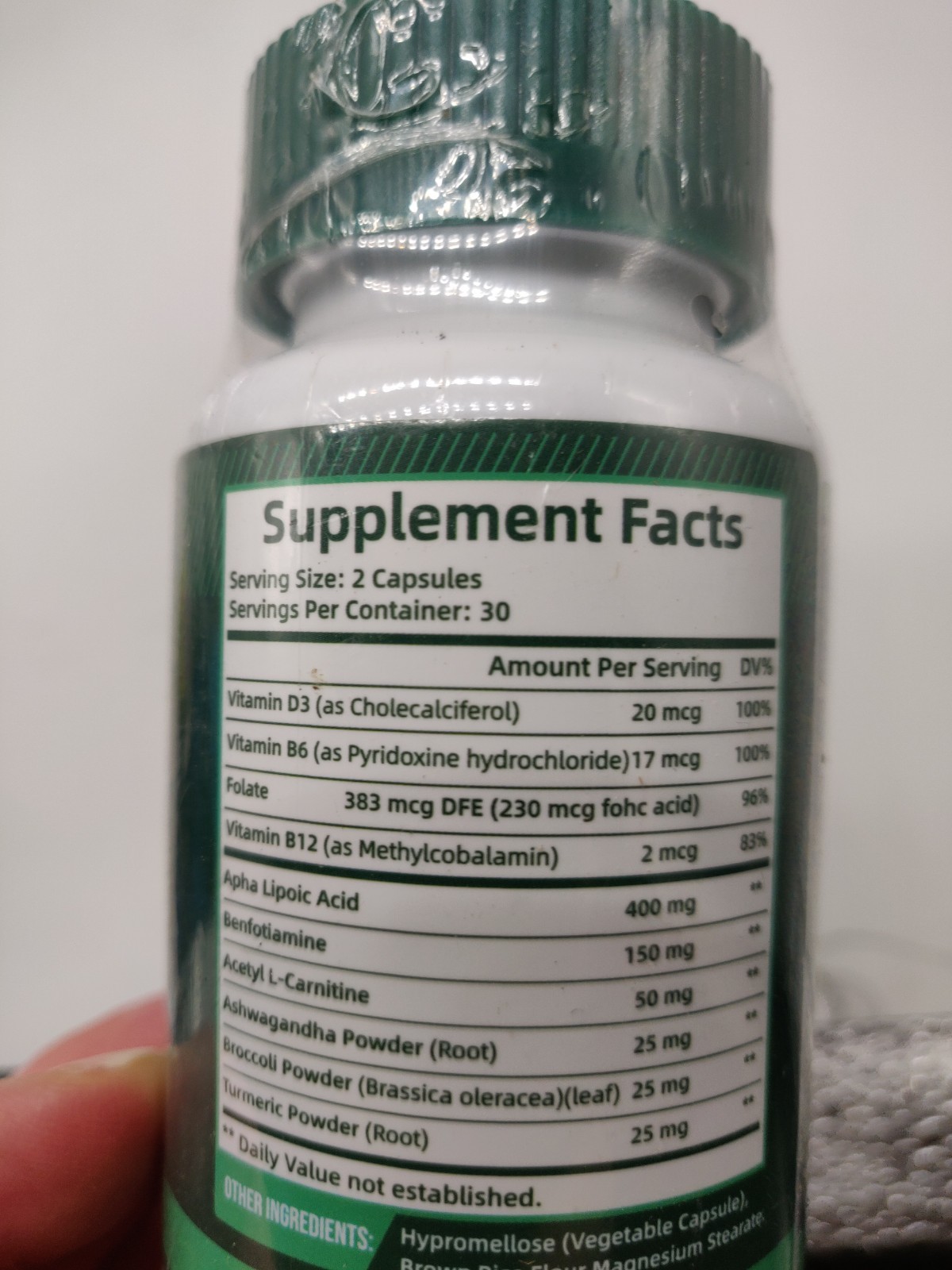 Nerve Savior Health Supplement 60 Capsules Genuine Nerve Savior Exp 08/2026