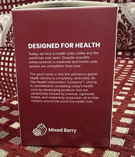 Unicity Balance Mixed Berry (30 Packets) – New – Free Shipping USA