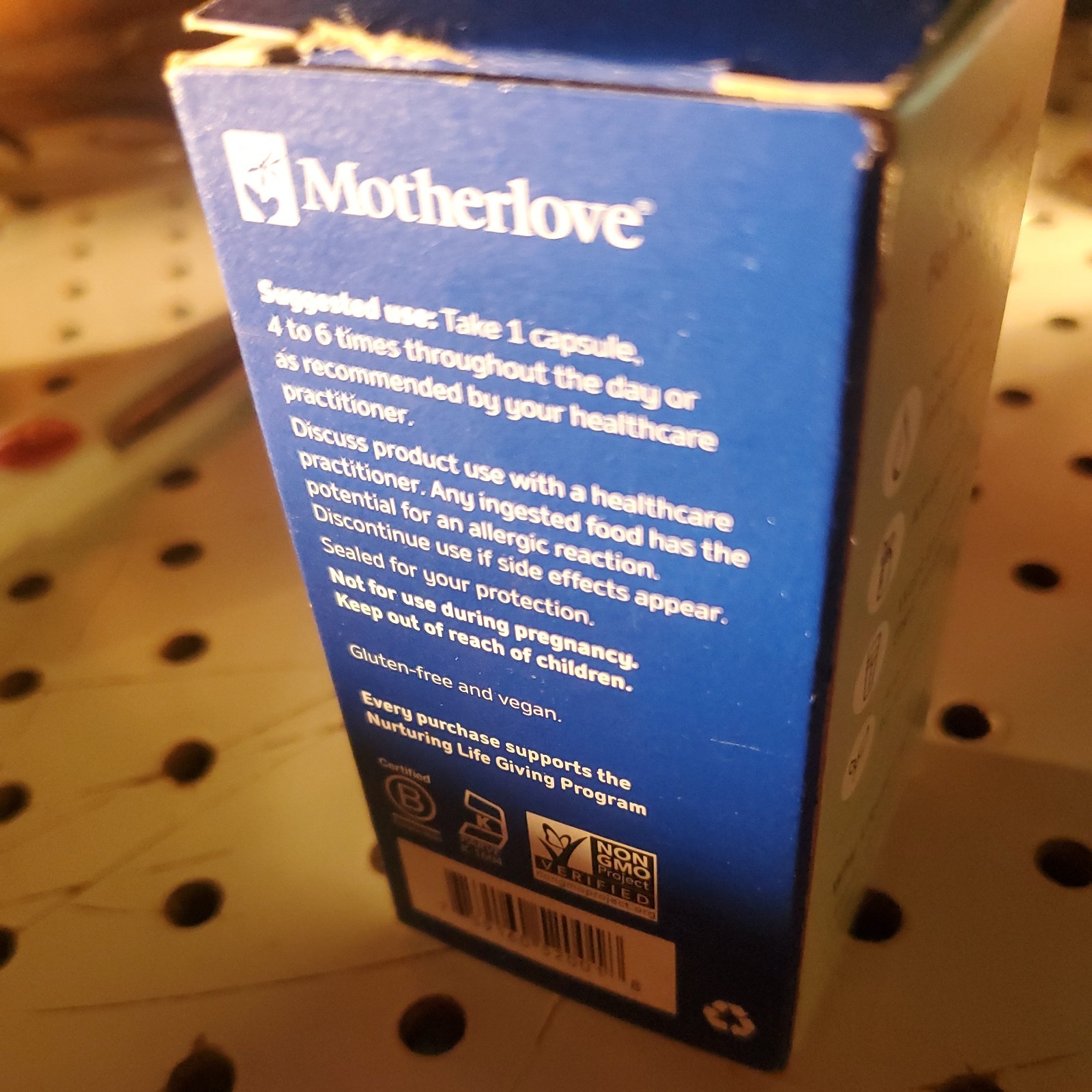 MotherLove MORE MILK MORINGA Supports Breast Milk Supply 60 Caps Exp 08/2026
