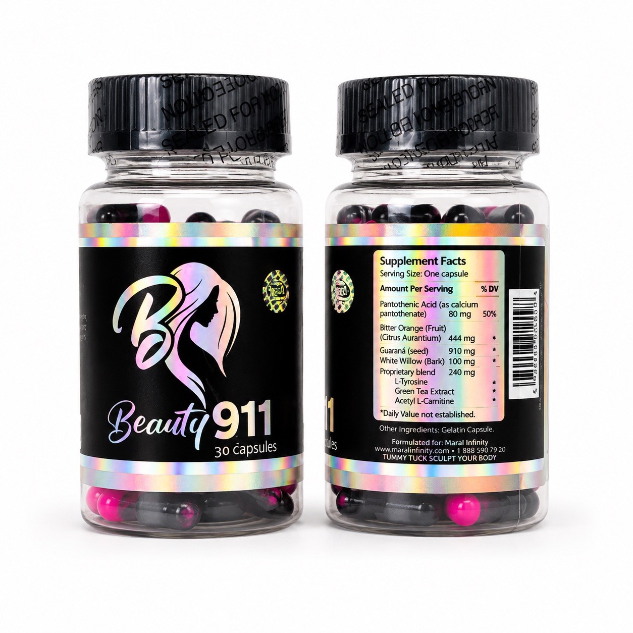 911 Dietary Supplement | 30 Caps | Factory Sealed | Brand New