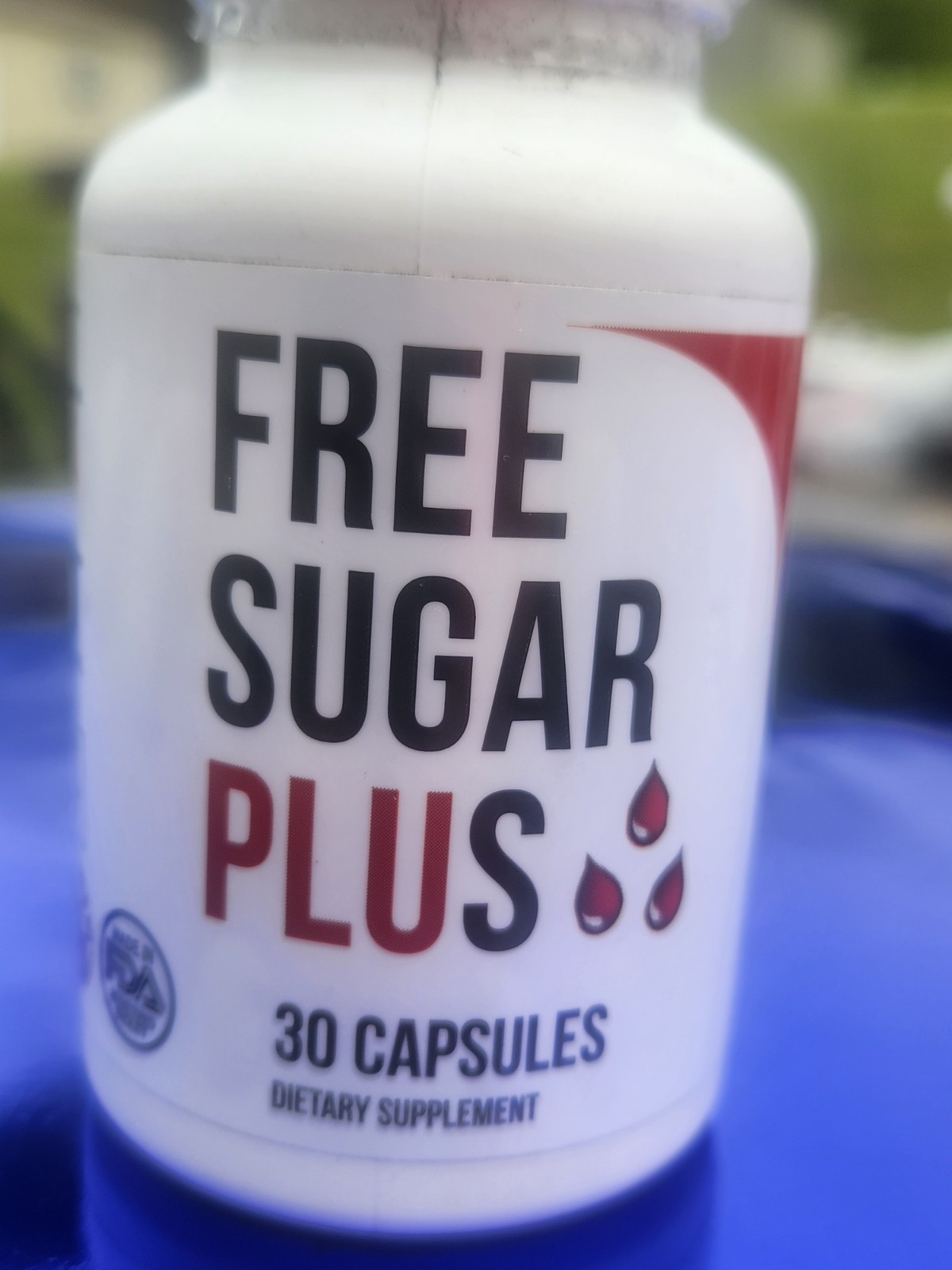Free Sugar Plus Blood Health Support Dietary Supplement 60 Capsules