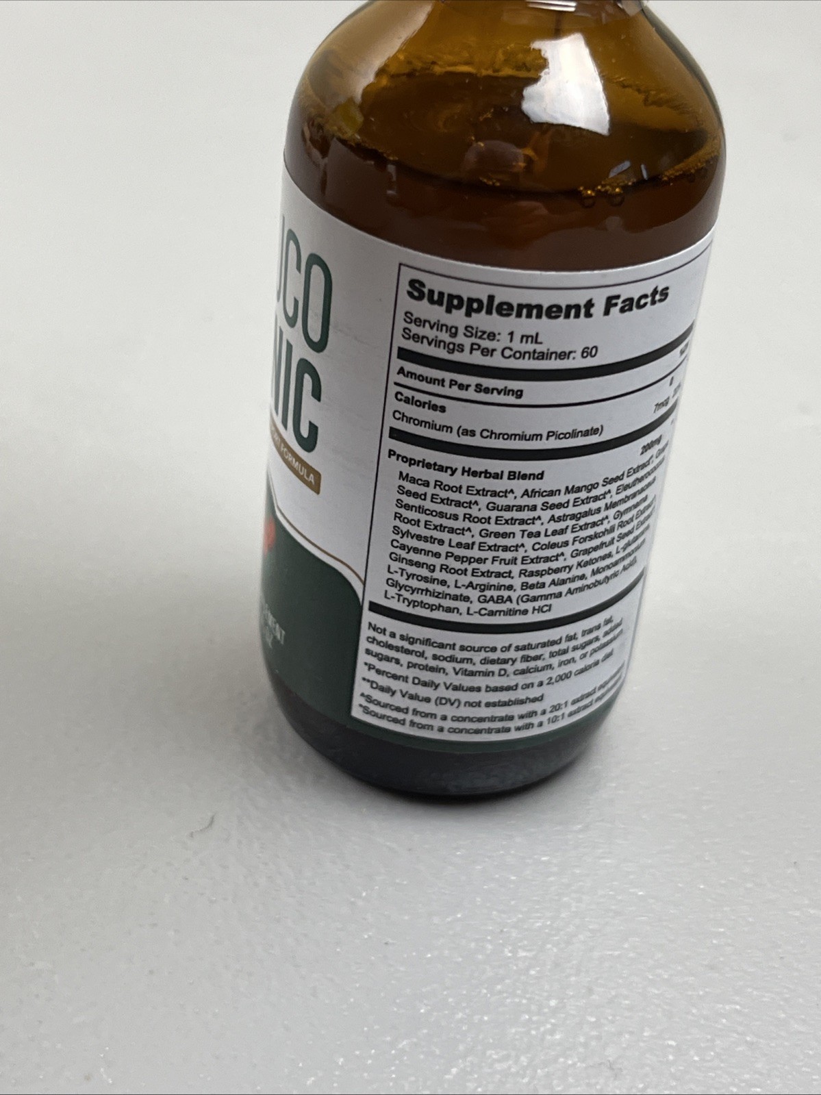 Gluco Tonic Blood Support Formula Dietary Supplement 2 FL OZ 02-2027 Exp Free Sh