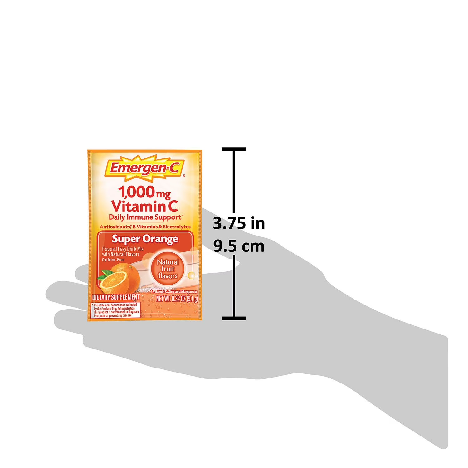 Emergen-C 1,000 mg Vitamin C Dietary Supplement Drink Mix 90 packs