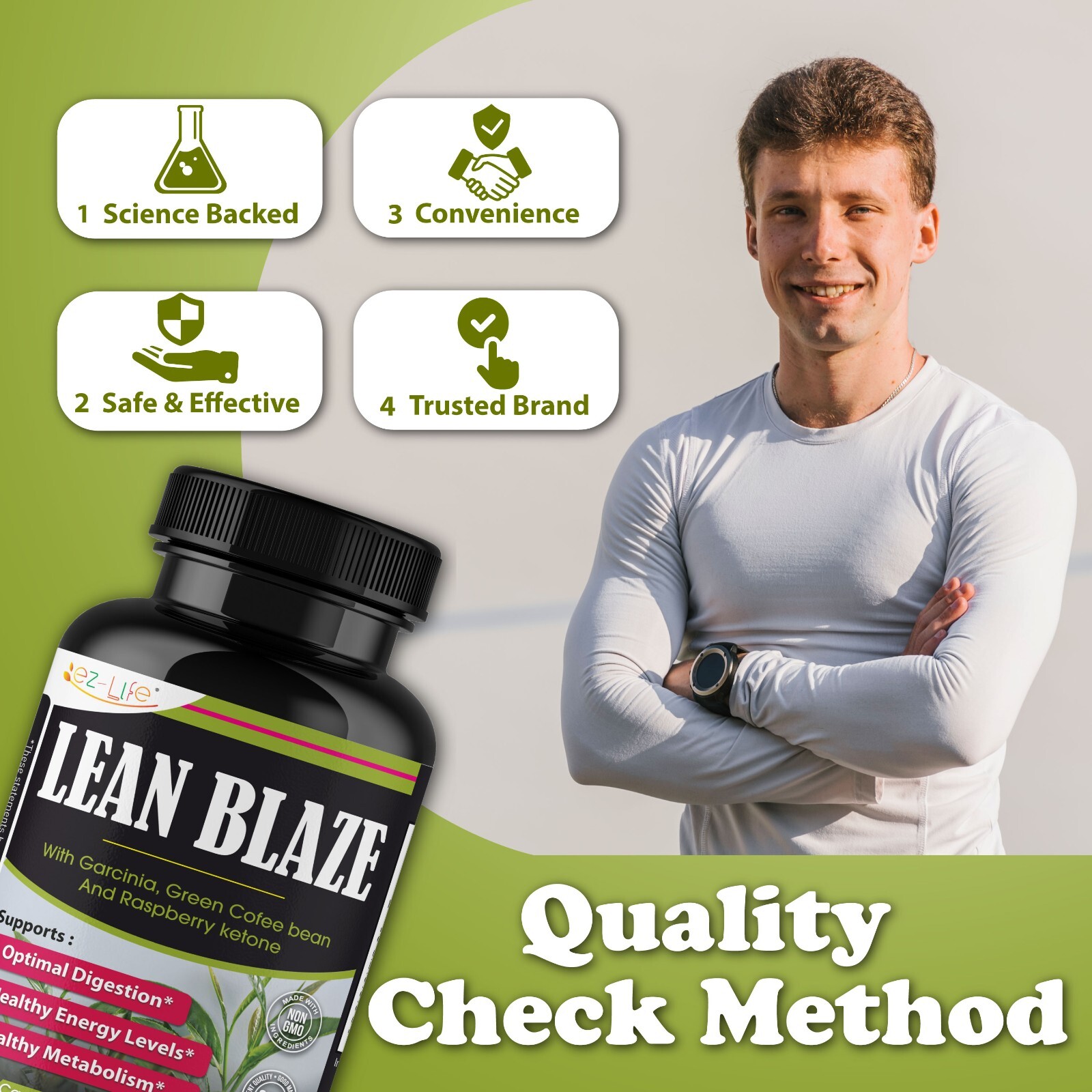 Fat Burner for Men | Weight Loss | Metabolism Booster | Appetite Suppressant