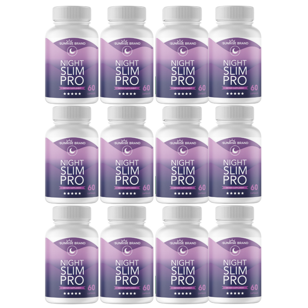 Night Slim Pro Improve Sleep Metabolism Lose Weight 12 Pack – 720 Capsules
