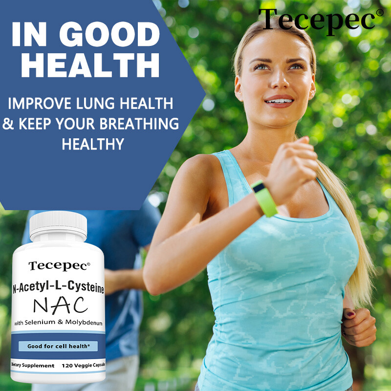 N-Acetyl L-Cysteine (NAC) 600mg | 30/60/120 Capsules Max Strength Veg Caps