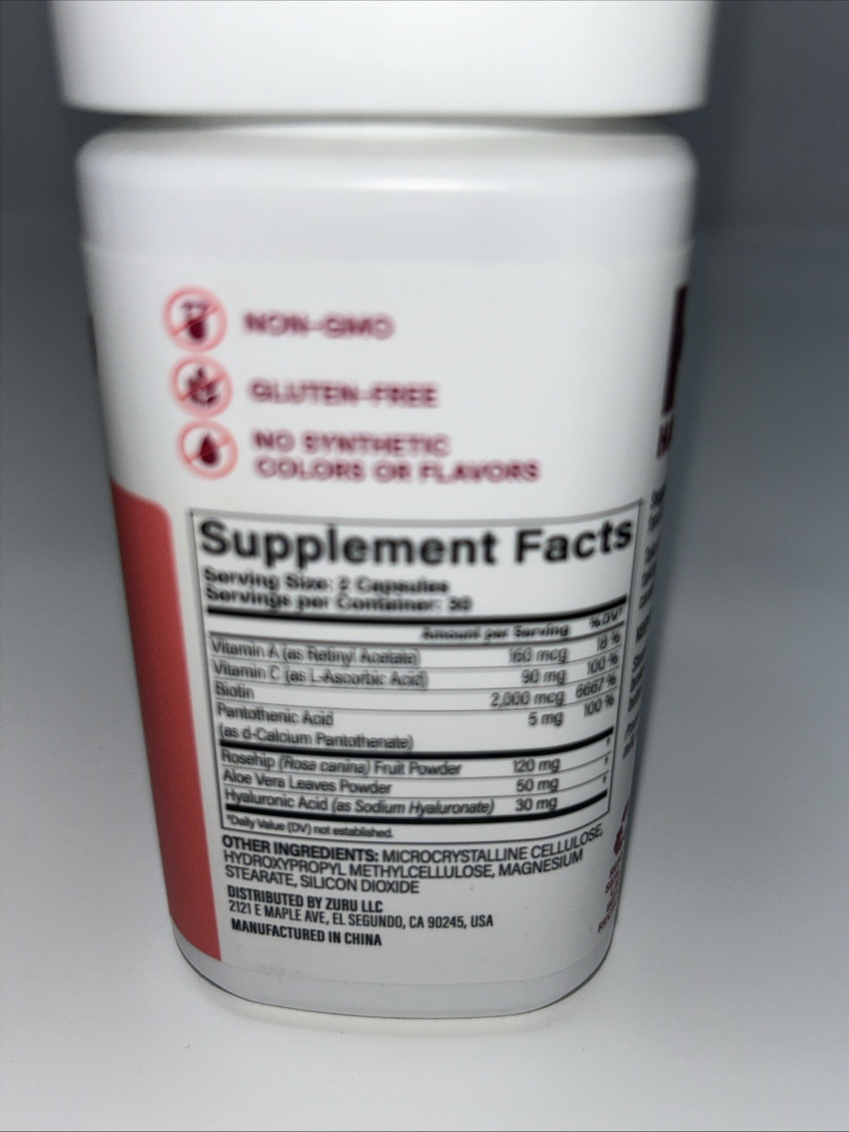 Habit Hair Skin Nails 60 Capsules – Supports Hydration – Exp 01/2027 – Brand New