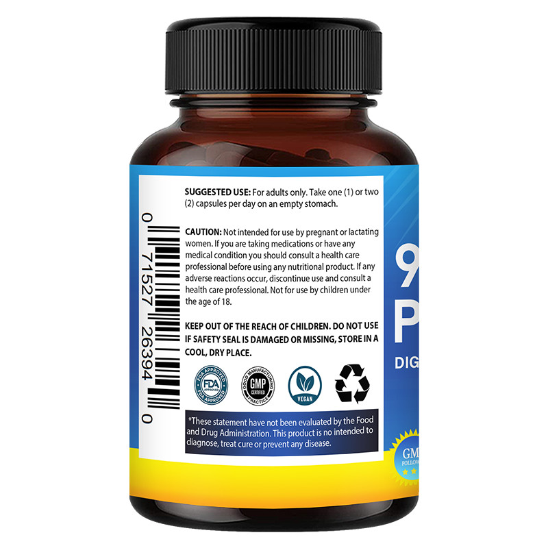 900 Billion Probiotic Protect Intestinal Health Lactobacillus Acidophilus 120 CT