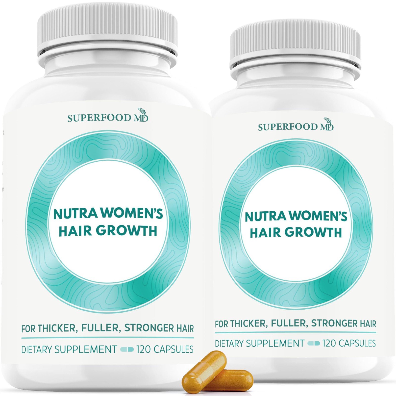 Women’s Balance Hair Growth Supplements, Ages 45 and 120 Count (Pack of 2)
