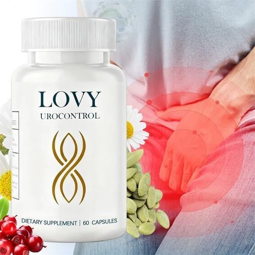 Lovy Urocontrol Capsules, Bladder Health Supplement, Maximum Strength Formula.