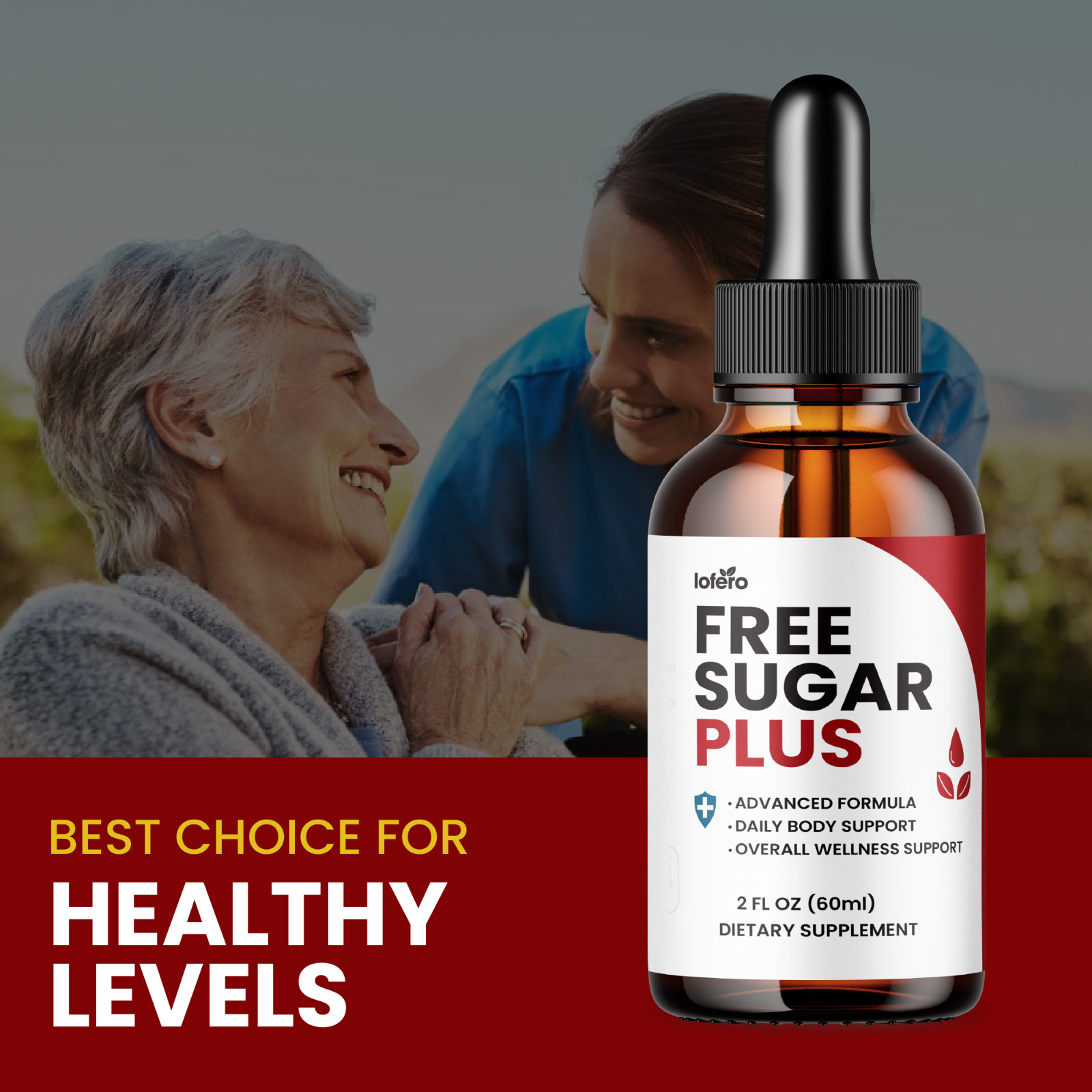 Free Sugar Plus Capsules, Blood Sugar Support & Optimizer Circulation (2oz)