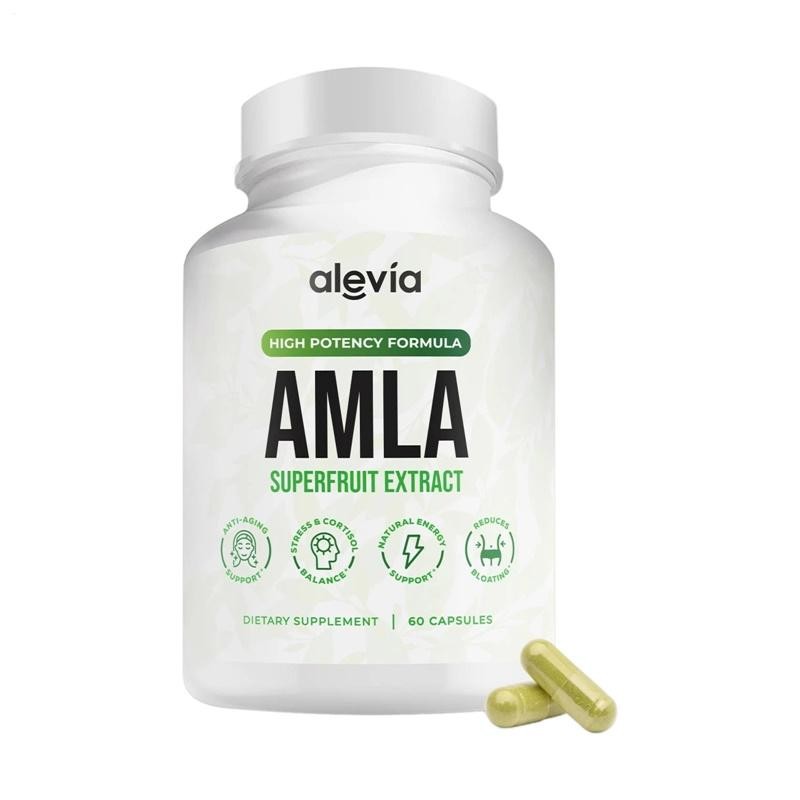 Organic Amla Capsules 1000mg – Indian Gooseberry Amla Fruit Supplement