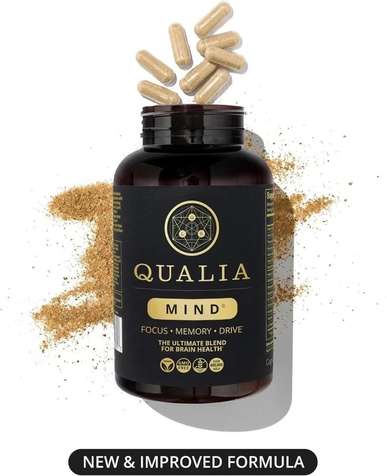 (2 Pack) Qualia Mind – 2.0 Supplement Nootropics – 240 Capsules Brain latest